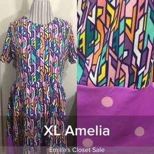 EUC LuLaRoe Amelia Dress